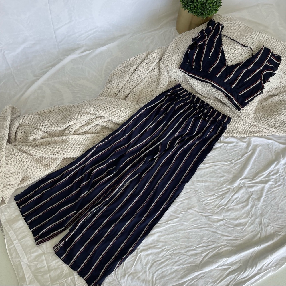 KIWI + PUNCH 2-Piece Striped Set | Size M